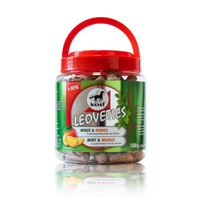 BISCOTTI NATURALI LEOVET MENTA E MANGO 1,1 kg  